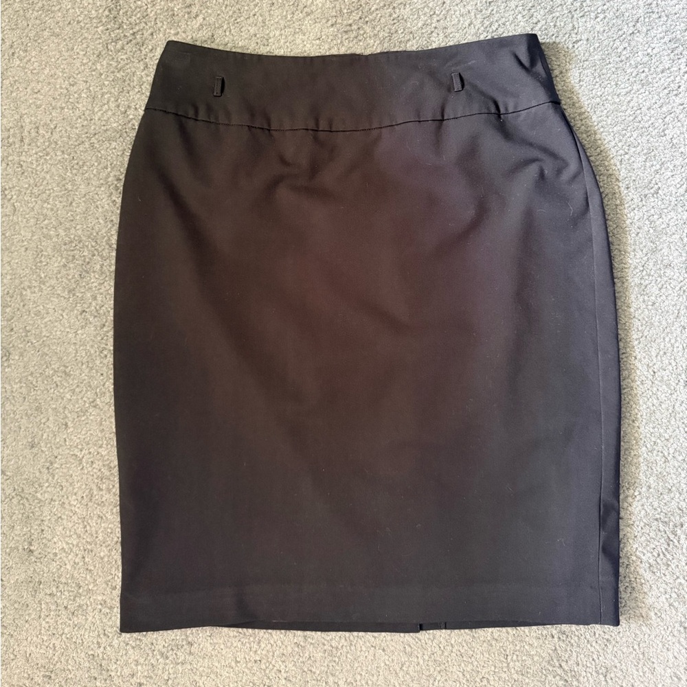 Liz Claiborne Classic Black Pencil Skirt